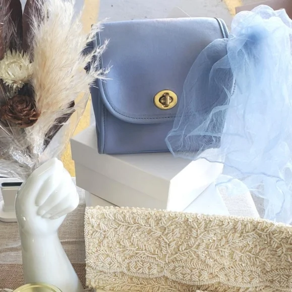 Vintage Coach Emmie 9018 Periwinkle - Picture 4 of 6